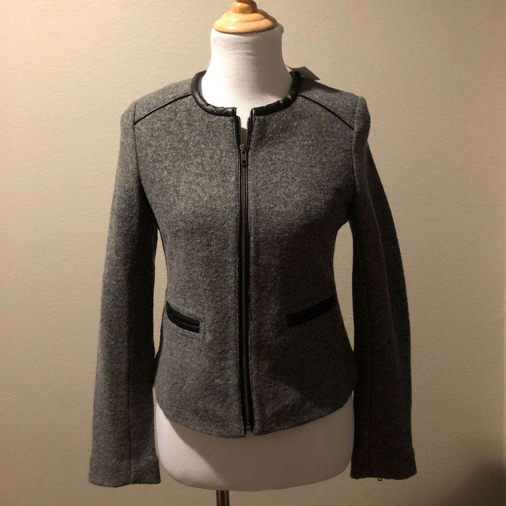 J. Crew NWT Heather Gray Blazer S